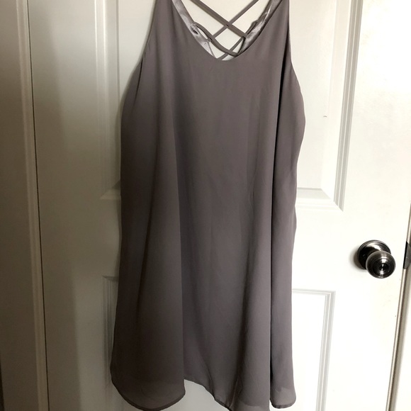 Grey Summer Dress - Picture 1 of 2
